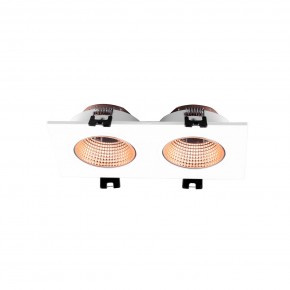 DK3072-WBR Встраиваемый светильник, IP 20, 10 Вт, GU5.3, LED, белый/бронзовый, пластик в Белоярском (ХМАО) - beloiarskii.ok-mebel.com | фото 2