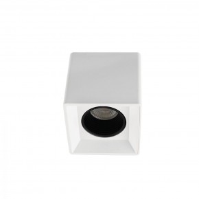 DK3080-WH+BK Светильник накладной IP 20, 10 Вт, GU5.3, LED, белый/черный, пластик в Белоярском (ХМАО) - beloiarskii.ok-mebel.com | фото