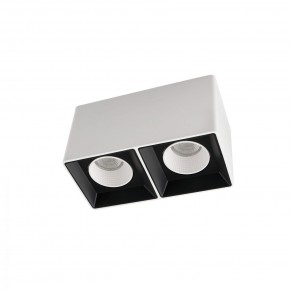 DK3085-WB+WH Светильник накладной IP 20, 10 Вт, GU5.3, LED, бело-черный/белый, пластик в Белоярском (ХМАО) - beloiarskii.ok-mebel.com | фото