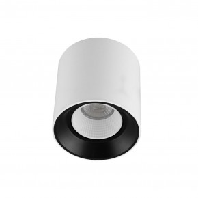 DK3090-WB+WH Светильник накладной IP 20, 10 Вт, GU5.3, LED, бело-черный/белый, пластик в Белоярском (ХМАО) - beloiarskii.ok-mebel.com | фото