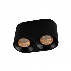 DK3096-BK+BR Светильник накладной IP 20, 10 Вт, GU5.3, LED, черный/бронзовый, пластик в Белоярском (ХМАО) - beloiarskii.ok-mebel.com | фото