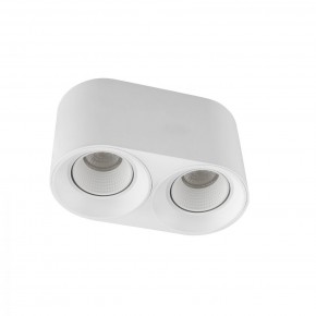 DK3096-WH Светильник накладной IP 20, 10 Вт, GU5.3, LED, белый/белый, пластик в Белоярском (ХМАО) - beloiarskii.ok-mebel.com | фото
