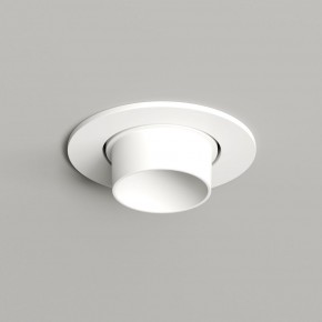 DK3120-WH Встраиваемый светильник, IP20, до 15 Вт, LED, GU5,3, белый, пластик в Белоярском (ХМАО) - beloiarskii.ok-mebel.com | фото