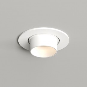 DK3120-WH Встраиваемый светильник, IP20, до 15 Вт, LED, GU5,3, белый, пластик в Белоярском (ХМАО) - beloiarskii.ok-mebel.com | фото