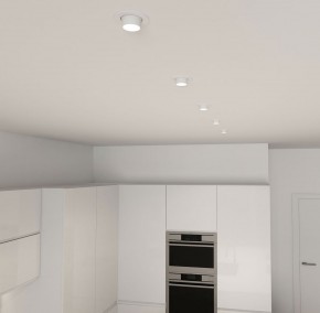 DK3120-WH Встраиваемый светильник, IP20, до 15 Вт, LED, GU5,3, белый, пластик в Белоярском (ХМАО) - beloiarskii.ok-mebel.com | фото 6