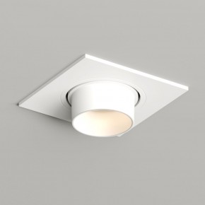 DK3121-WH Встраиваемый светильник, IP20, до 15 Вт, LED, GU5,3, белый, пластик в Белоярском (ХМАО) - beloiarskii.ok-mebel.com | фото