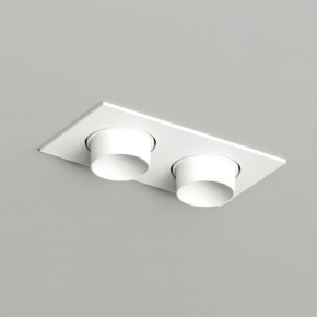 DK3122-WH Встраиваемый светильник, IP20, до 15 Вт, LED, GU5,3, белый, пластик в Белоярском (ХМАО) - beloiarskii.ok-mebel.com | фото 2