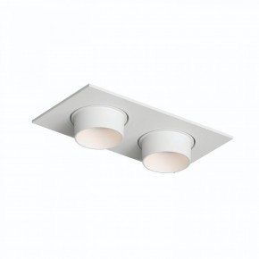 DK3122-WH Встраиваемый светильник, IP20, до 15 Вт, LED, GU5,3, белый, пластик в Белоярском (ХМАО) - beloiarskii.ok-mebel.com | фото 4