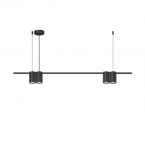 DK4061-BK Подвесной светильник ORBIT, IP20, 4xGU10 LED до 15 Вт, черный матовый, алюминий в Белоярском (ХМАО) - beloiarskii.ok-mebel.com | фото 3