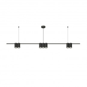 DK4063-BK Подвесной светильник ORBIT, IP20, 7xGU10 LED до 15 Вт, черный матовый, алюминий в Белоярском (ХМАО) - beloiarskii.ok-mebel.com | фото 3
