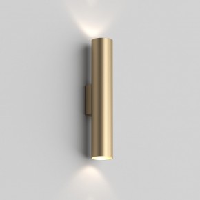 DK5022-SG Настенный светильник, IP20, до 15 Вт, LED, 2xGU10, матовое золото, алюминий в Белоярском (ХМАО) - beloiarskii.ok-mebel.com | фото