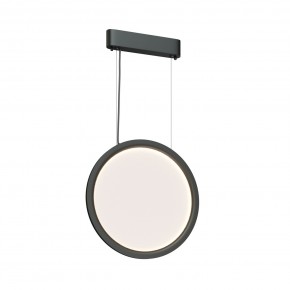 DK6604-BK Подвесной вертикальный светильник Veil со светодиодом H1500 d450 220V 36W 3000-6000K IP20 черный алюминий в Белоярском (ХМАО) - beloiarskii.ok-mebel.com | фото 3