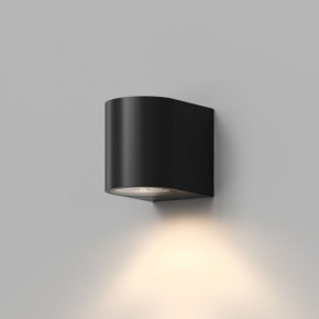 DK9790-BK Настенный уличный светильник NARVIK, IP44, GU10 LED, до 15 Вт, черный, алюминий в Белоярском (ХМАО) - beloiarskii.ok-mebel.com | фото
