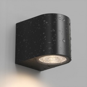 DK9790-BK Настенный уличный светильник NARVIK, IP44, GU10 LED, до 15 Вт, черный, алюминий в Белоярском (ХМАО) - beloiarskii.ok-mebel.com | фото 3