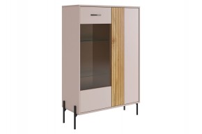 ДОМИНИКА Комод (со стеклом) в Белоярском (ХМАО) - beloiarskii.ok-mebel.com | фото