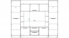 ДУБЛИН Гостиная в Белоярском (ХМАО) - beloiarskii.ok-mebel.com | фото 2