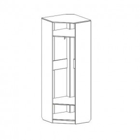 ЭЛАНА Прихожая (модульная) Дуб сонома в Белоярском (ХМАО) - beloiarskii.ok-mebel.com | фото 5