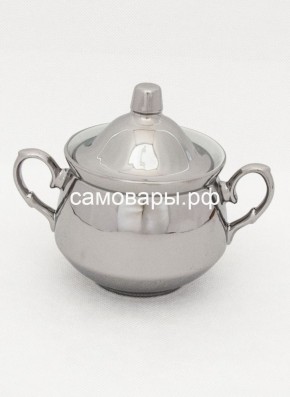 Электрический самовар на 3 литра из латуни никелированный формы "Рюмка" в наборе №1, с защитой от выкипания в Белоярском (ХМАО) - beloiarskii.ok-mebel.com | фото 3