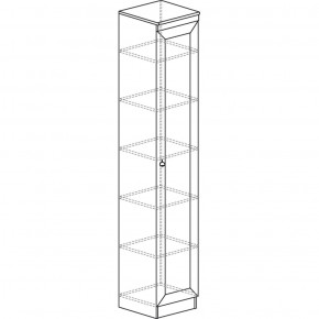 Гостиная Инна 1 Денвер светлый в Белоярском (ХМАО) - beloiarskii.ok-mebel.com | фото 2