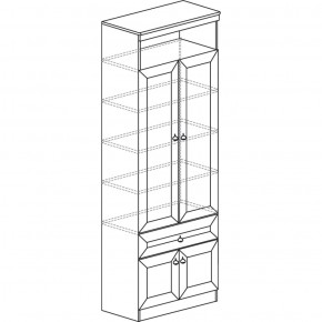 Гостиная Инна 4 Денвер темный в Белоярском (ХМАО) - beloiarskii.ok-mebel.com | фото 7