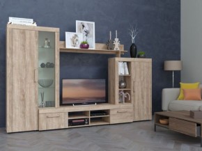 Гостиная МИРАЖ-1 (Дуб баррик) в Белоярском (ХМАО) - beloiarskii.ok-mebel.com | фото