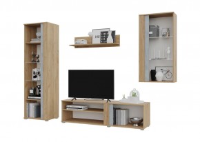 Гостиная Омега (Крафт золотой-Бетон) в Белоярском (ХМАО) - beloiarskii.ok-mebel.com | фото 3