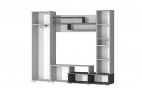 Гостиная Юна (Анкор светлый/Графит) в Белоярском (ХМАО) - beloiarskii.ok-mebel.com | фото 2