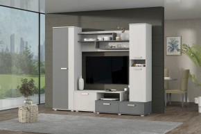 Гостиная Юна (Анкор светлый/Графит) в Белоярском (ХМАО) - beloiarskii.ok-mebel.com | фото 3