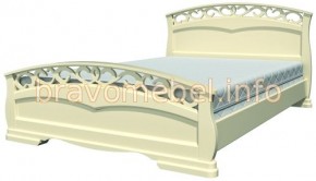 ГРАЦИЯ-1 Кровать из массива 1200 в Белоярском (ХМАО) - beloiarskii.ok-mebel.com | фото 3