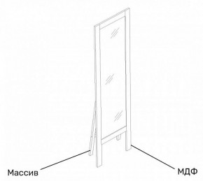 КАЛГАРИ МС Спальный гарнитур в Белоярском (ХМАО) - beloiarskii.ok-mebel.com | фото 9