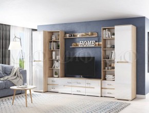 КИМ Тумба ТВ (белый) в Белоярском (ХМАО) - beloiarskii.ok-mebel.com | фото 7