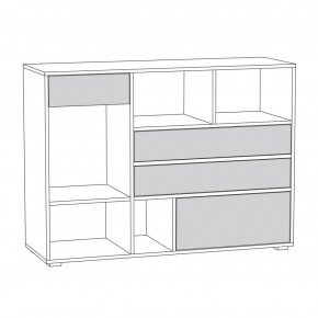 Комод 10.104 Вайс в Белоярском (ХМАО) - beloiarskii.ok-mebel.com | фото 6