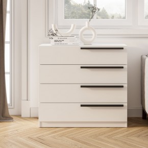 Комод Айрон КМ-02 (белый) в Белоярском (ХМАО) - beloiarskii.ok-mebel.com | фото