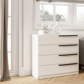 Комод Айрон КМ-02 (белый) в Белоярском (ХМАО) - beloiarskii.ok-mebel.com | фото 2