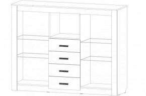 РИВЬЕРА Комод большой в Белоярском (ХМАО) - beloiarskii.ok-mebel.com | фото 2