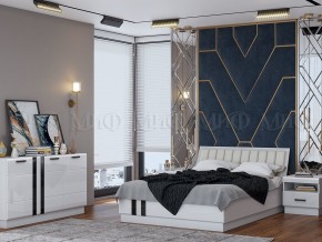 МАГНОЛИЯ Комод (Белый глянец/Белый) в Белоярском (ХМАО) - beloiarskii.ok-mebel.com | фото 3