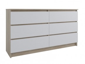 Комод МОРИ МК 1380.6 (Дуб Сонома/Белый) в Белоярском (ХМАО) - beloiarskii.ok-mebel.com | фото