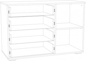 Комод НМ 041.39 "Банни" (Бисквит) в Белоярском (ХМАО) - beloiarskii.ok-mebel.com | фото 4