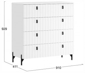 Комод Тиффани в Белоярском (ХМАО) - beloiarskii.ok-mebel.com | фото 4