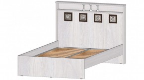 КОСТА-РИКА Кровать 1200 с основанием (анкор светлый) в Белоярском (ХМАО) - beloiarskii.ok-mebel.com | фото