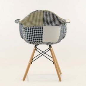 Кресло Barneo N-14 Patchwork трехцветный в Белоярском (ХМАО) - beloiarskii.ok-mebel.com | фото 3