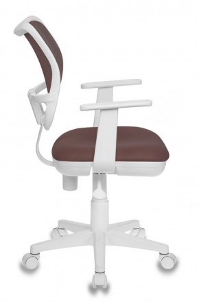 Кресло детское Бюрократ CH-W797/BR/TW-14C коричневый в Белоярском (ХМАО) - beloiarskii.ok-mebel.com | фото 2