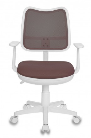 Кресло детское Бюрократ CH-W797/BR/TW-14C коричневый в Белоярском (ХМАО) - beloiarskii.ok-mebel.com | фото 4