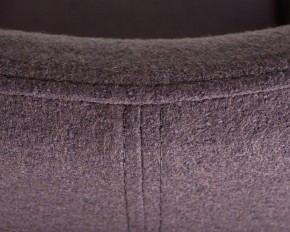 Кресло дизайнерское DOBRIN EGG, серая ткань AF7 в Белоярском (ХМАО) - beloiarskii.ok-mebel.com | фото 12