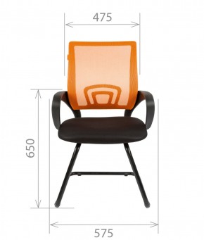 Кресло для оператора CHAIRMAN 696 V (ткань TW-11/сетка TW-01) в Белоярском (ХМАО) - beloiarskii.ok-mebel.com | фото 5