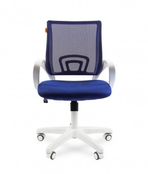 Кресло для оператора CHAIRMAN 696 white (ткань TW-10/сетка TW-05) в Белоярском (ХМАО) - beloiarskii.ok-mebel.com | фото 2