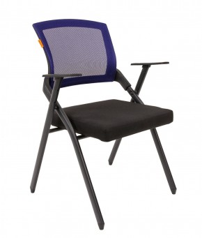 Кресло для посетителей CHAIRMAN NEXX (ткань стандарт черный/сетка DW-61) в Белоярском (ХМАО) - beloiarskii.ok-mebel.com | фото