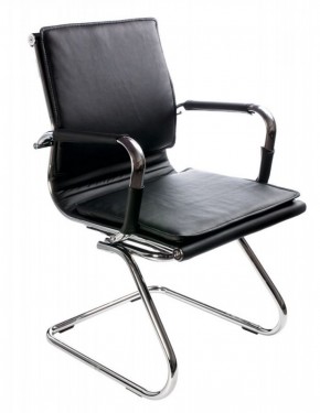 Кресло для посетителя Бюрократ CH-993-Low-V/Black на черный в Белоярском (ХМАО) - beloiarskii.ok-mebel.com | фото