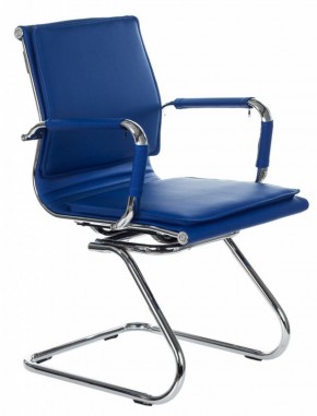 Кресло для посетителя Бюрократ CH-993-Low-V/blue синий в Белоярском (ХМАО) - beloiarskii.ok-mebel.com | фото