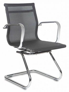 Кресло для посетителя Бюрократ CH-993-LOW-V/M01 черный в Белоярском (ХМАО) - beloiarskii.ok-mebel.com | фото